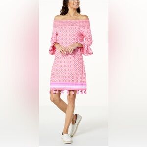 NWT - Large- Cabana Life off the shoulder dress
